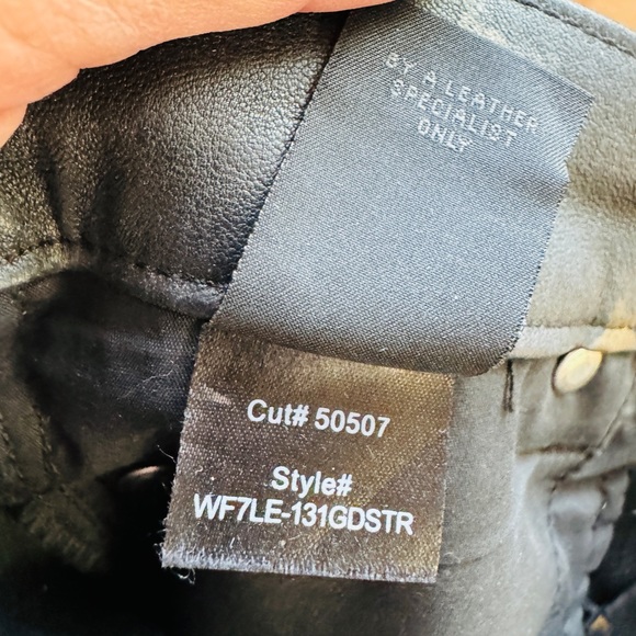 RtA Prince lambskin leather pant size 24 - Picture 9 of 11